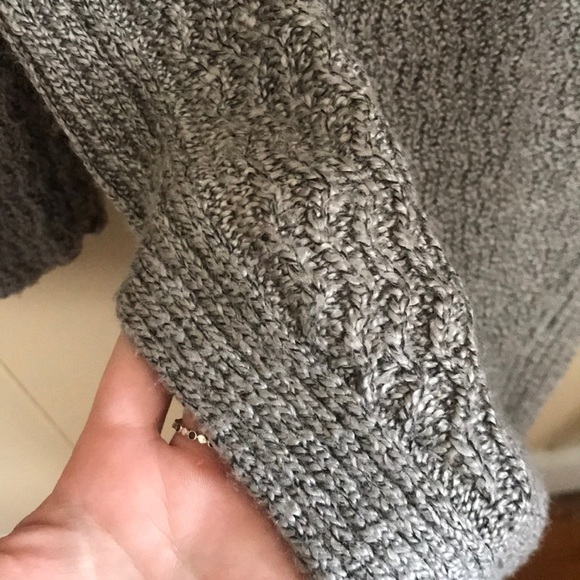 Grey Slit Sweater - Picture 2 of 4